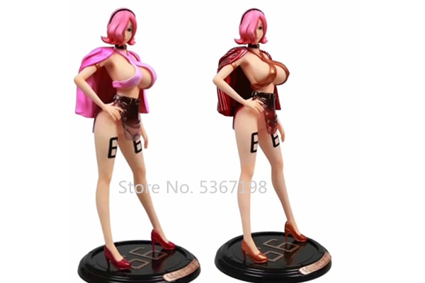 NEW 34cm Anime ǽ Vinsmoke Reiju Fashion ver.PVC ׼ ǱԾ Collectible Model 峭  